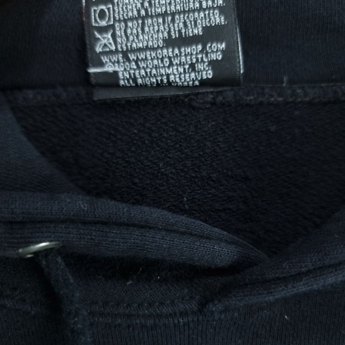 [WWE] 레슬링 오버핏 후드티 블랙 M17436 상품이미지7