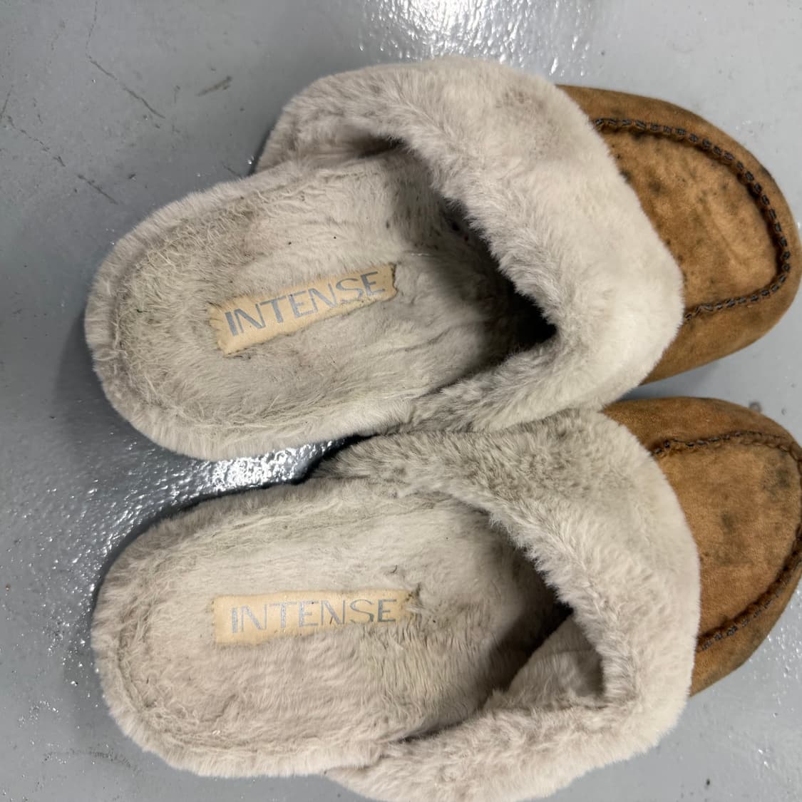 약 250 엘칸토 스웨이드 털 슬리퍼0317T 상품이미지3