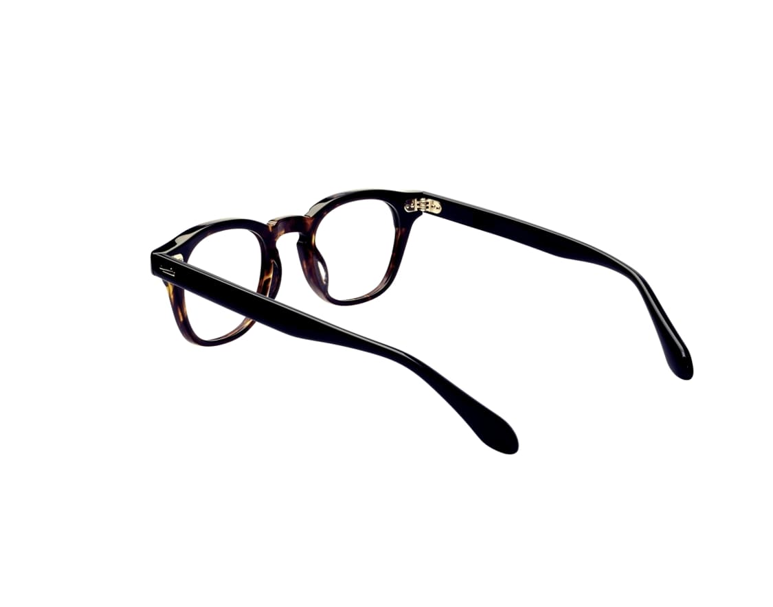 패치워크46사이즈 블랙/마호가니 상품이미지4