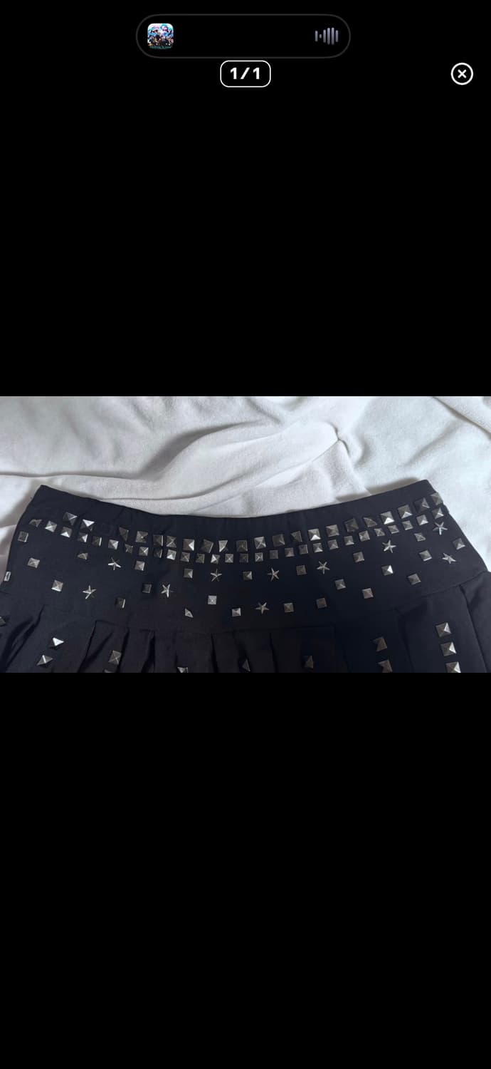 jaded london 스터드 스커트 상품이미지5