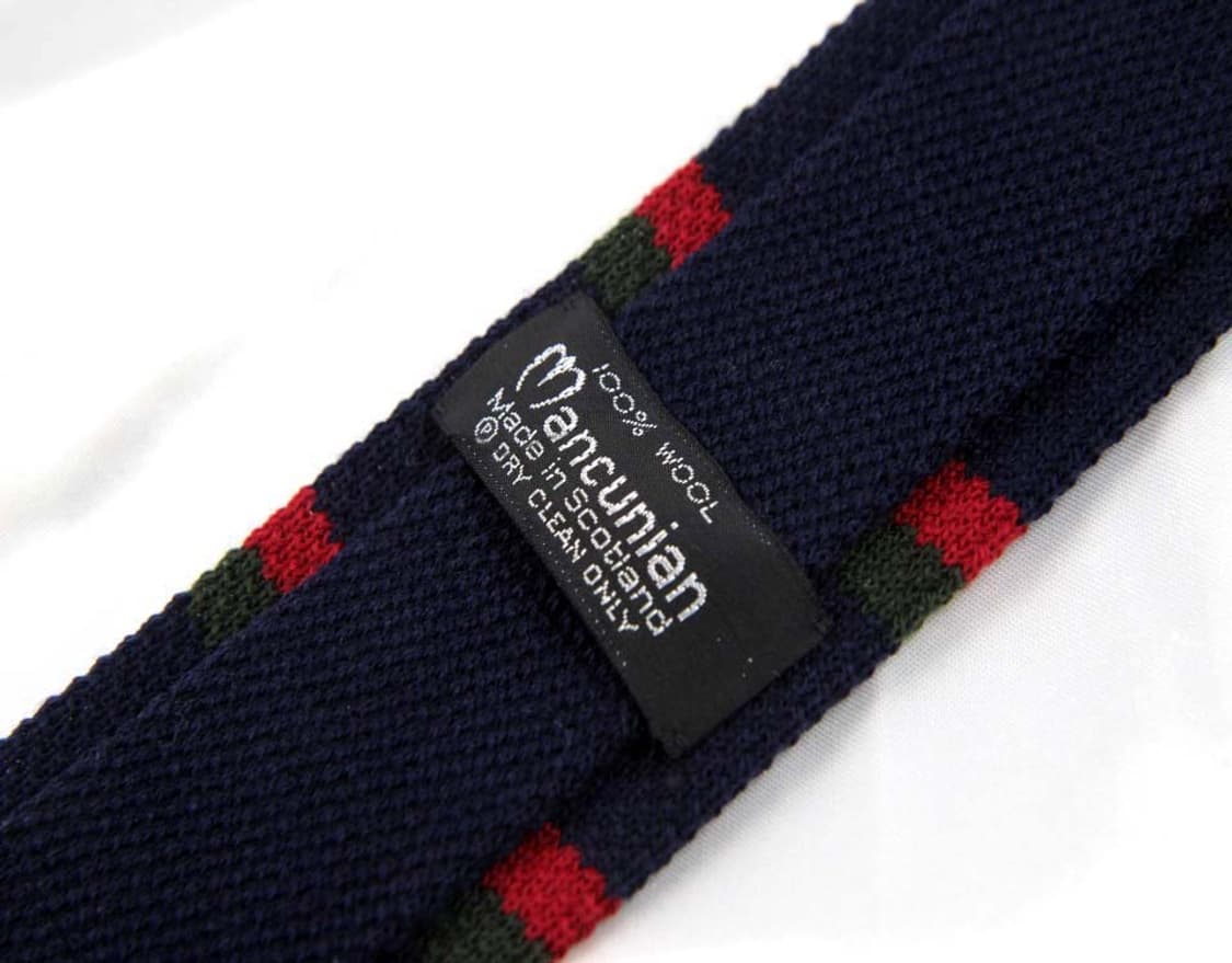 스코틀랜드 울 100% 니트 타이 5.4cm A+등급 남자 넥타이 상품이미지4