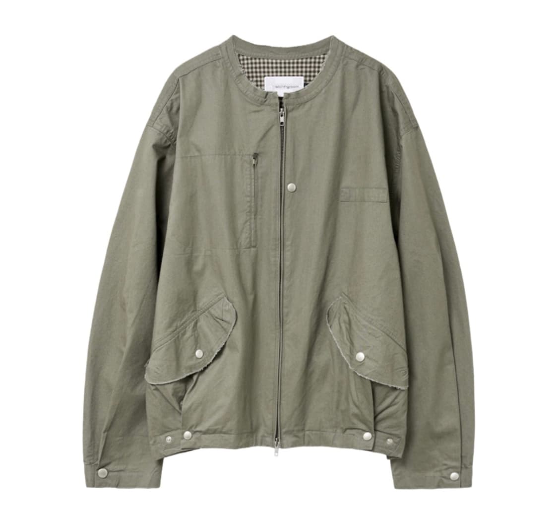 해칭룸 플라이트 자켓 카키 상품이미지1