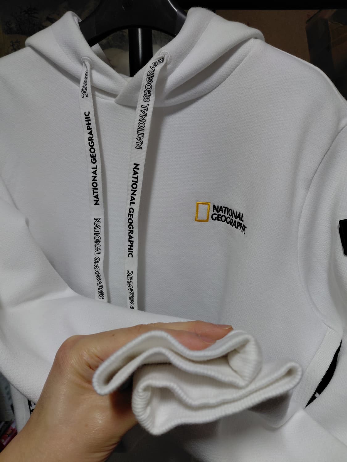 [내셔널지오그래픽]아이어스 롱기장 후드티 여자XS(85)사이즈 상품이미지10