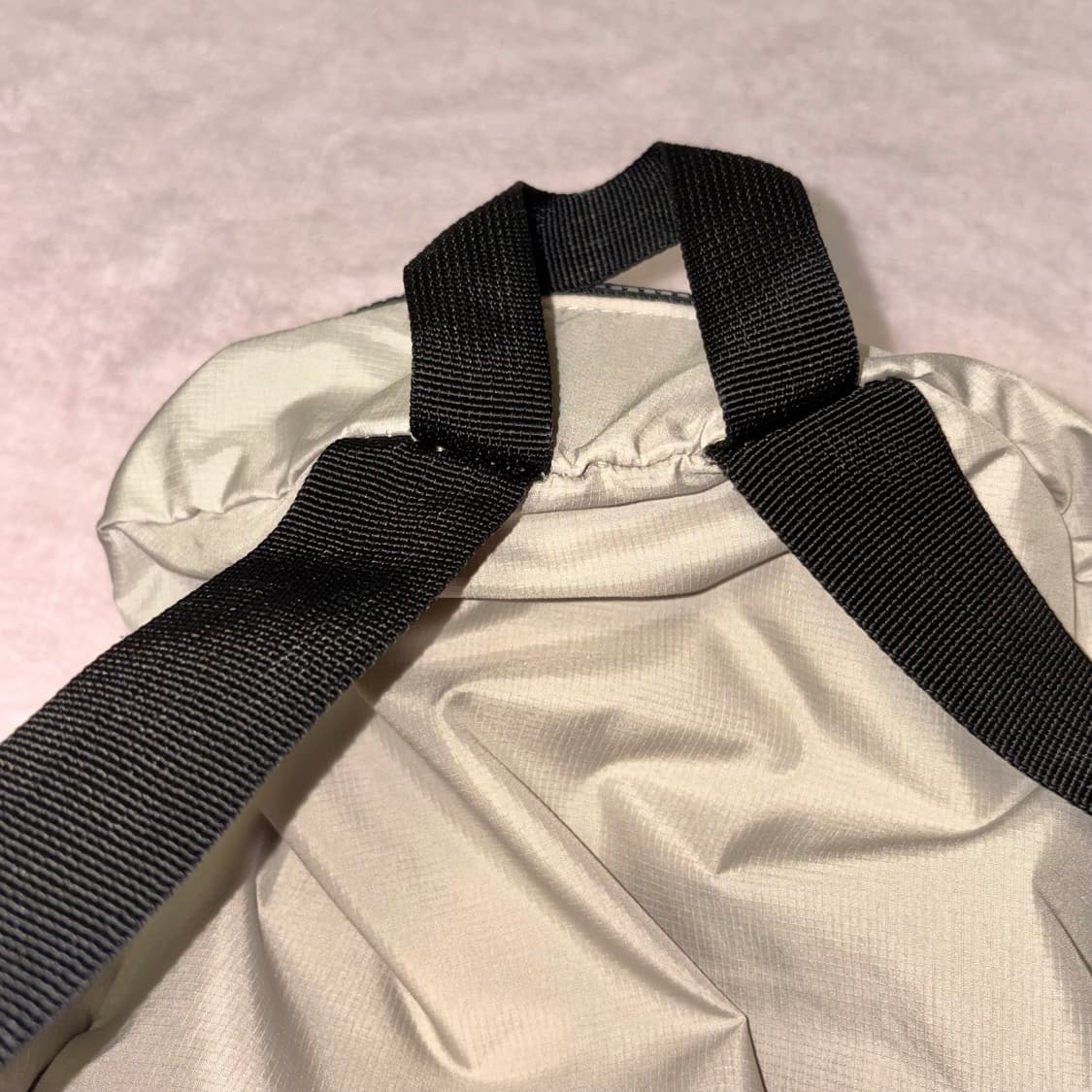 미스치프 18ss 나일론 백팩 베이지 상품이미지7