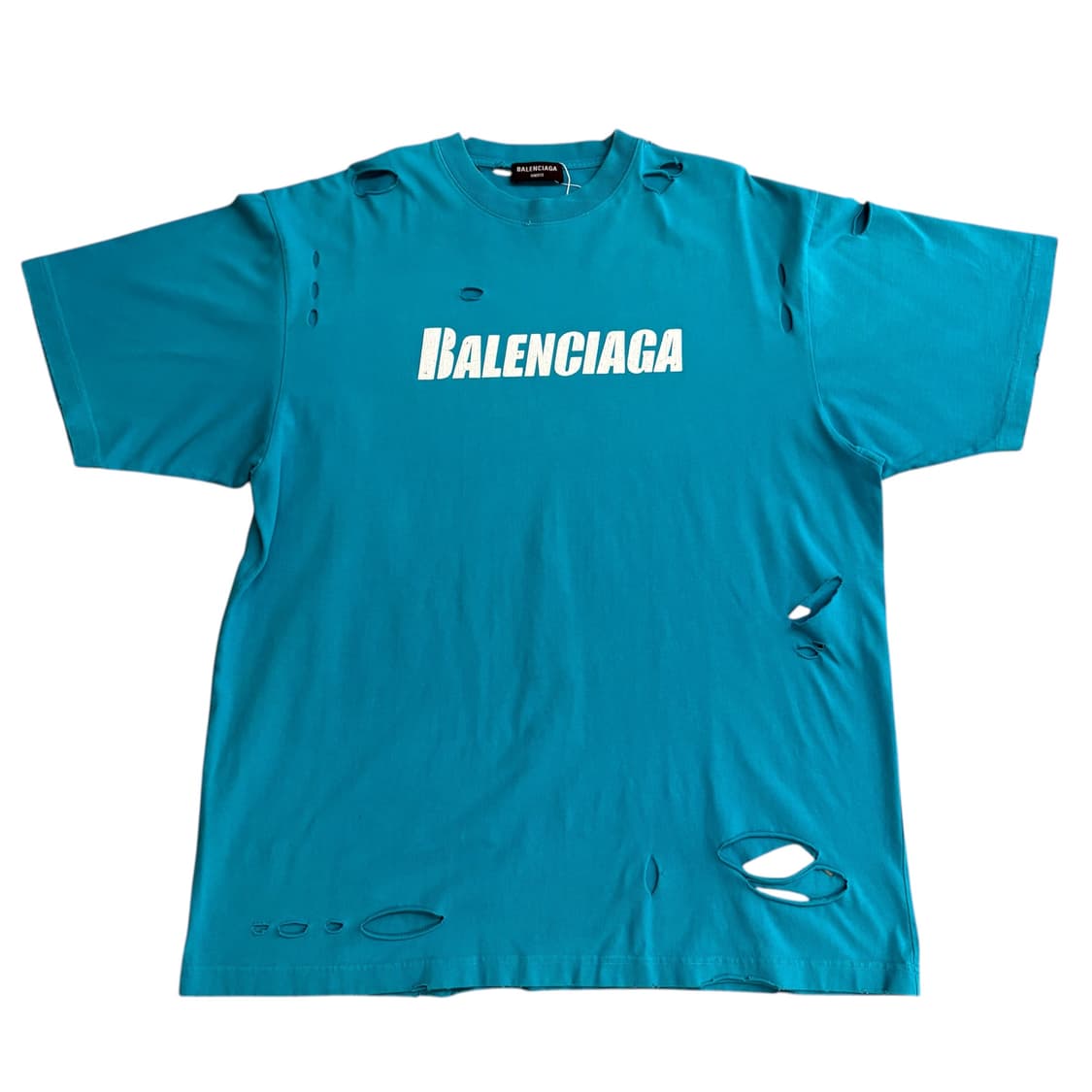 발렌시아가 디스트로이드 반팔 티셔츠 상품이미지2