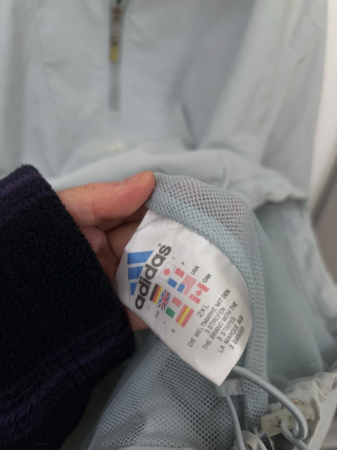 아디다스 후드 아노락 바람막이 상품이미지6