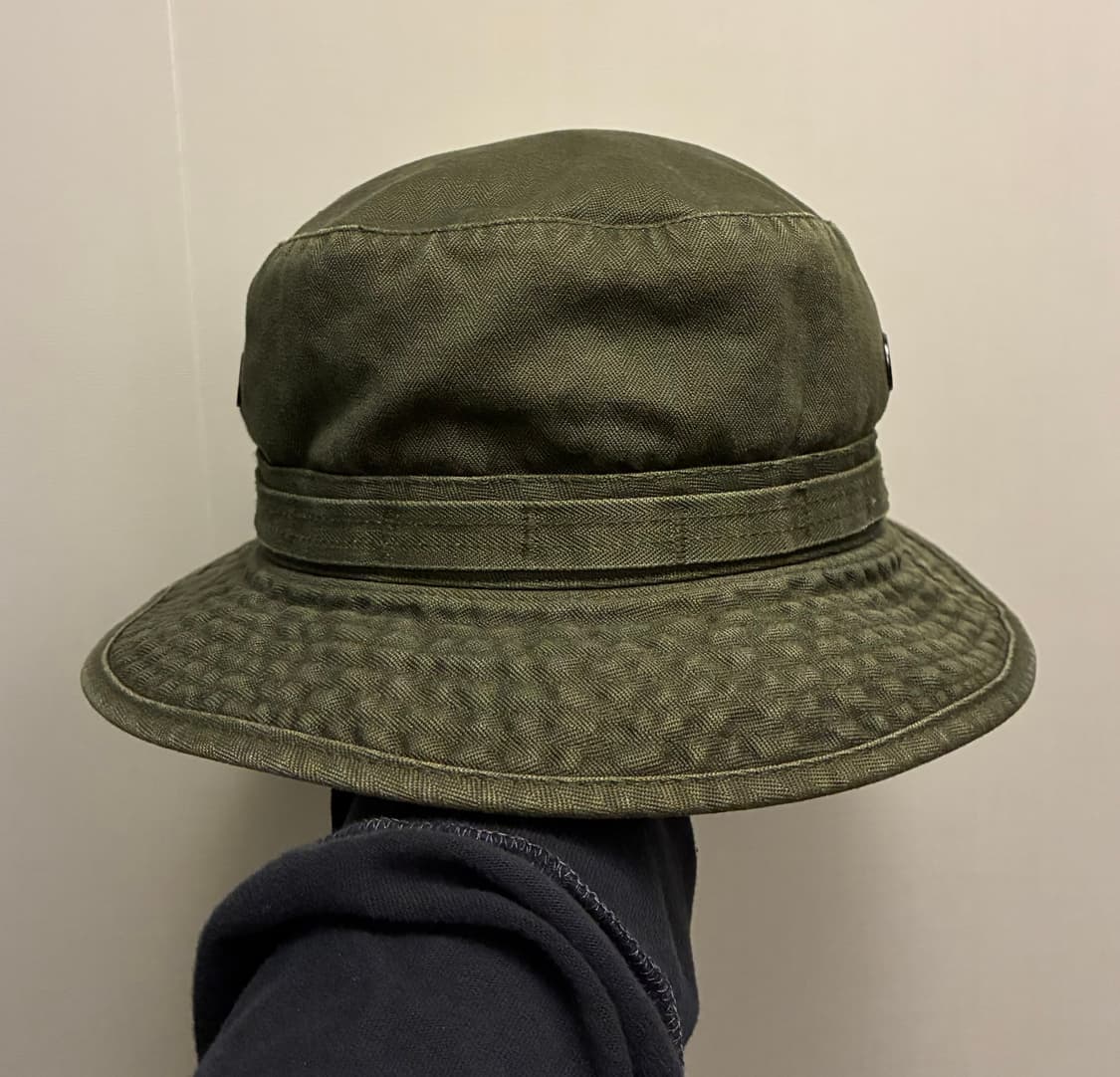 90s POLO SPORT 폴로스포츠 US 빈티지 밀리터리 버킷햇 상품이미지2
