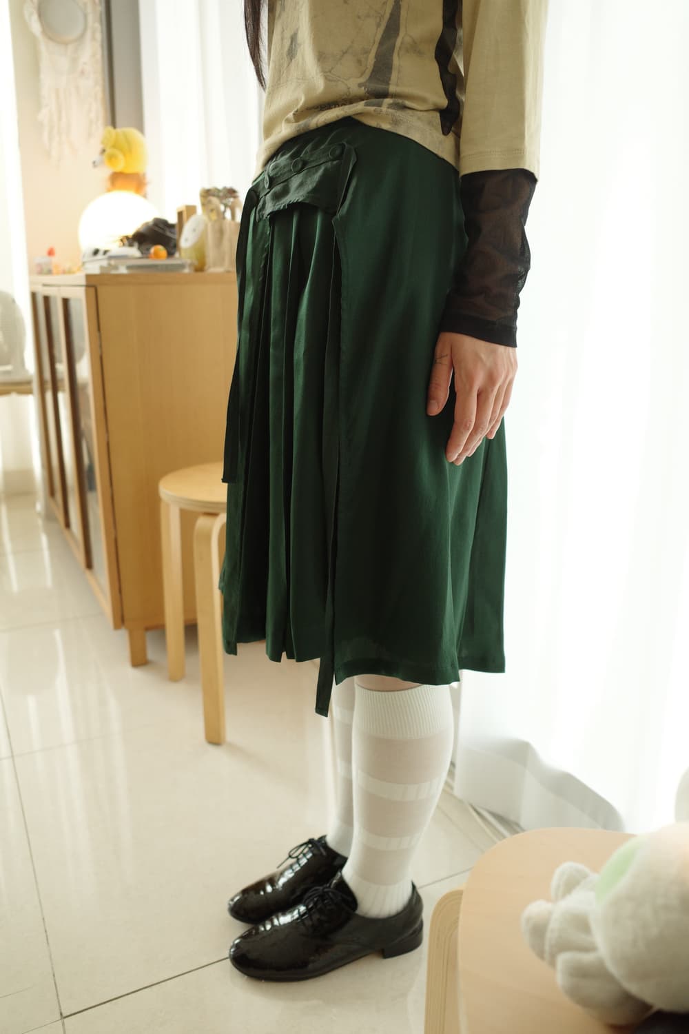 2way layered skirt 상품이미지3
