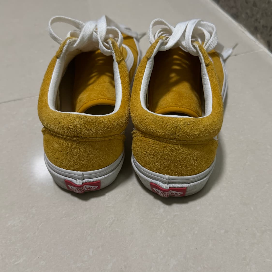 vans 반스 올드스쿨 스웨이드 머스타드 옐로우 230 상품이미지4