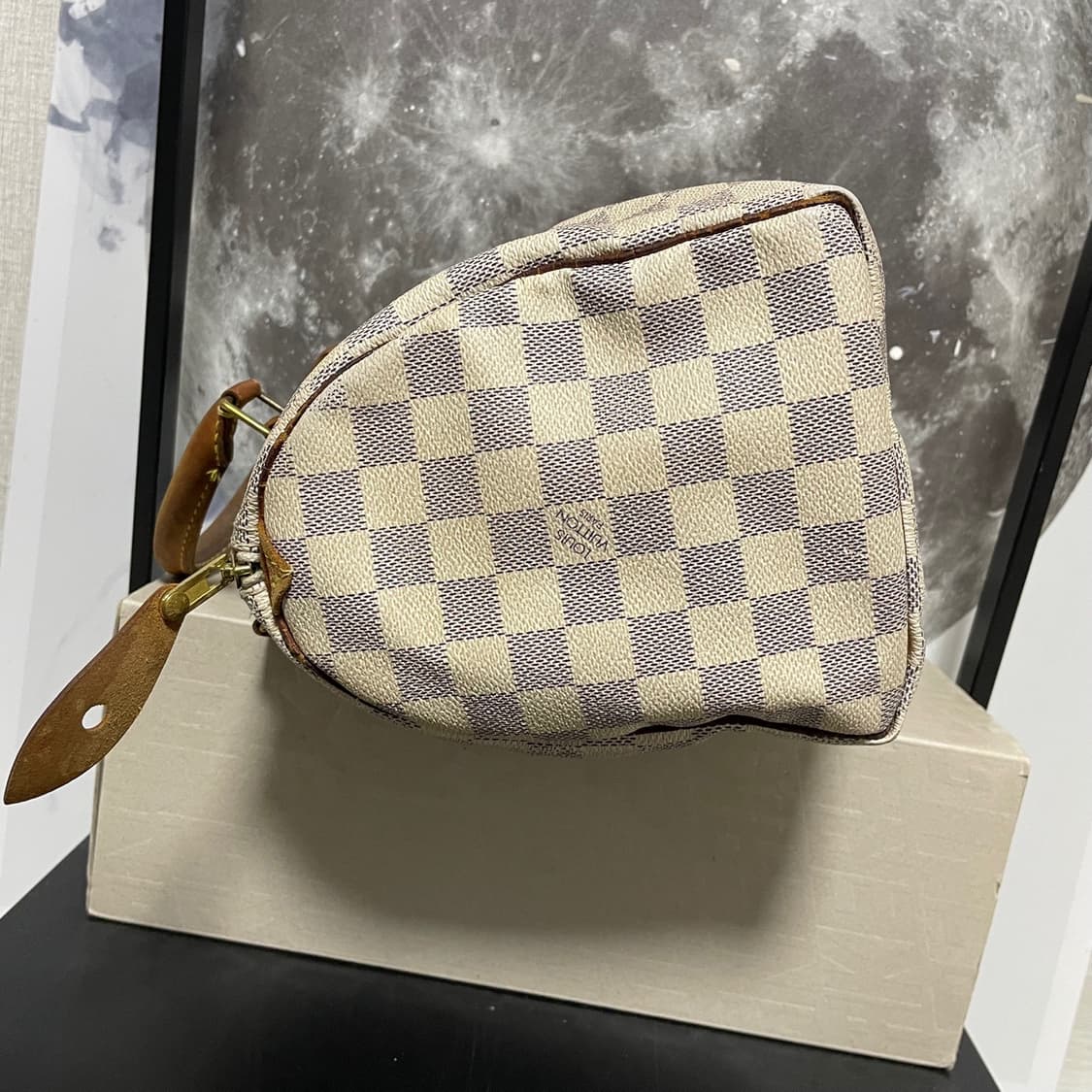 정품 27x19) 루이비통 스피디 토드백 상품이미지4