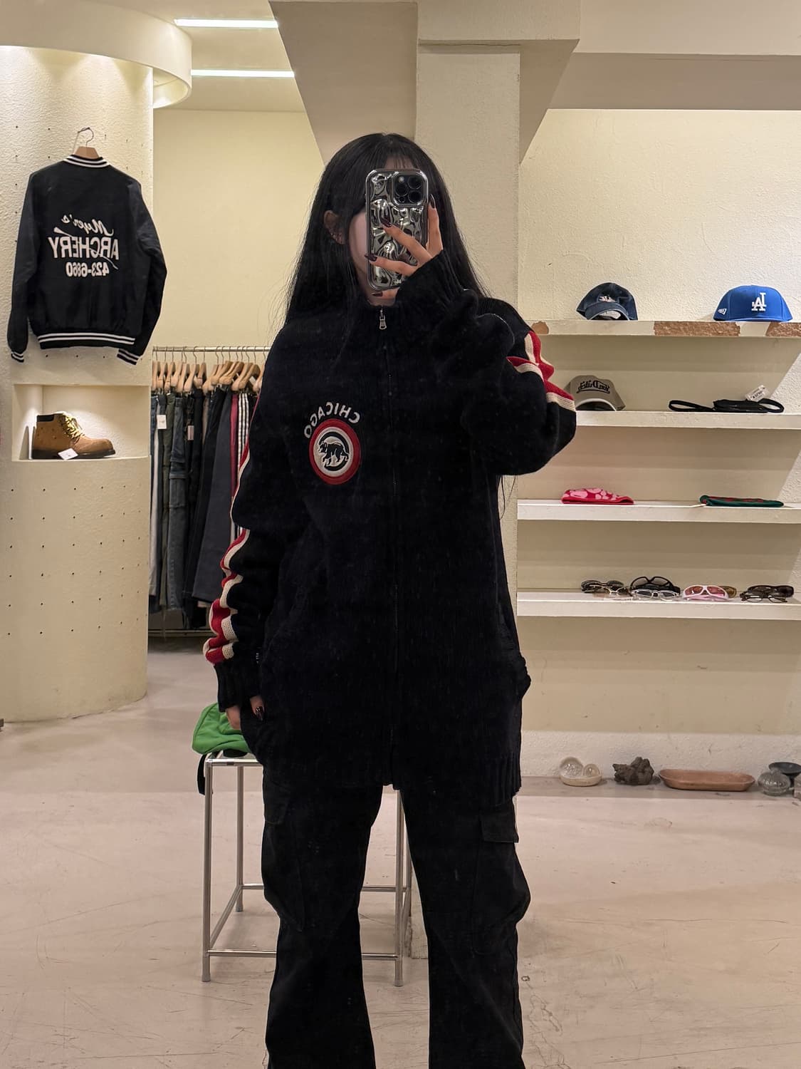 MLB 시카고 컵스 니트 집업 U1126 상품이미지1