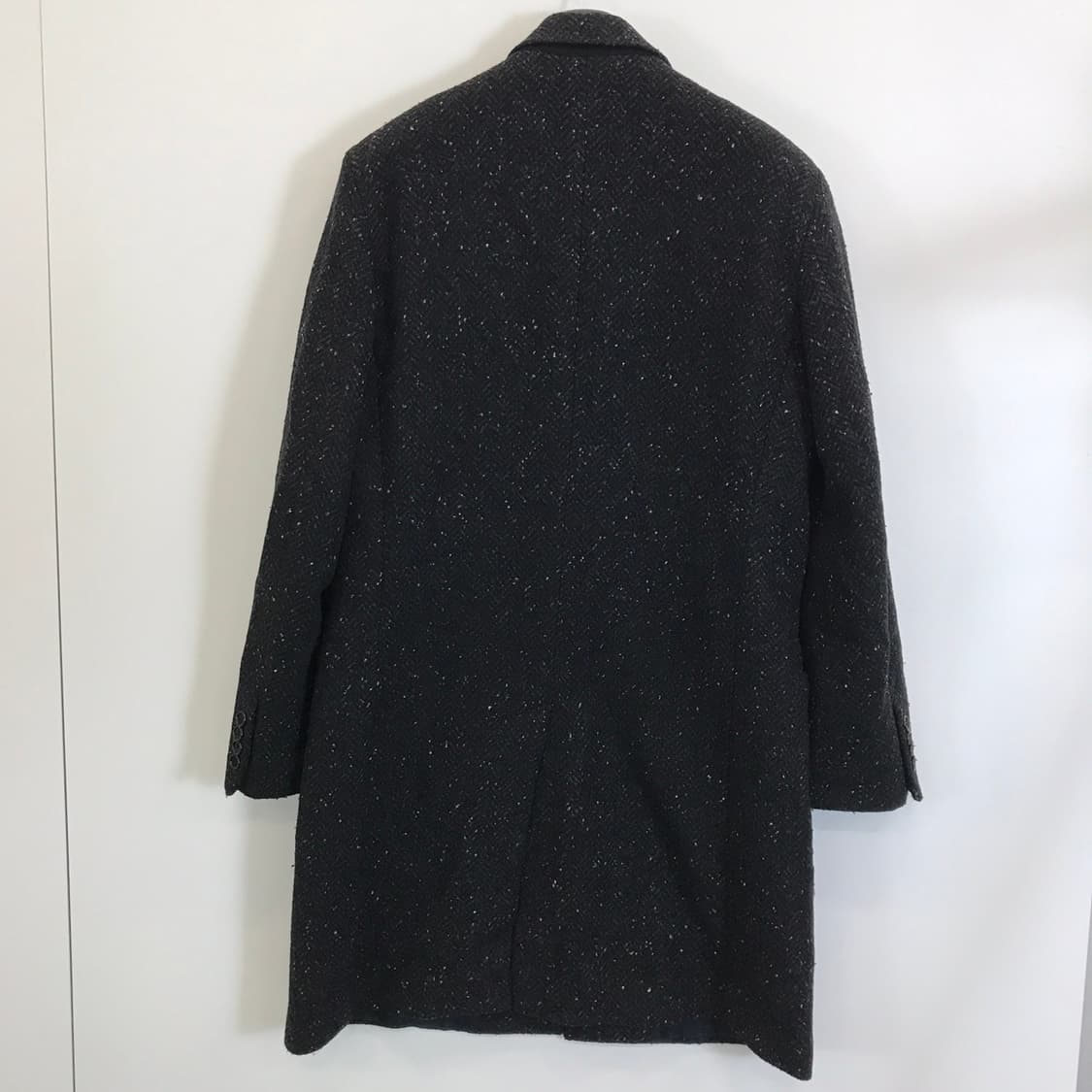 캘빈클라인 90s 울트위드 헤비울 모직코트 [남성105] 상품이미지4