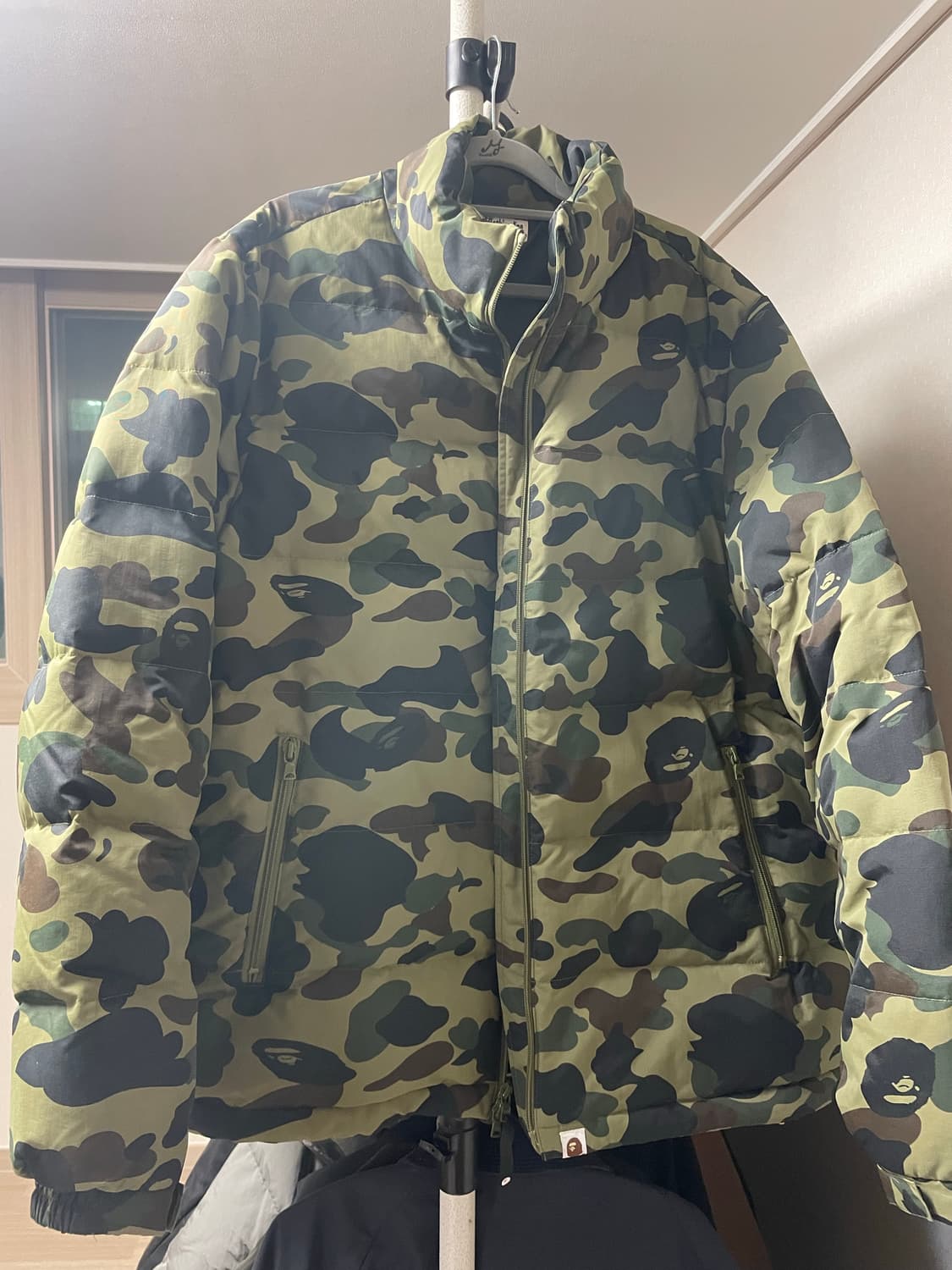 베이프 카모 패딩 점퍼 (XL) 상품이미지2