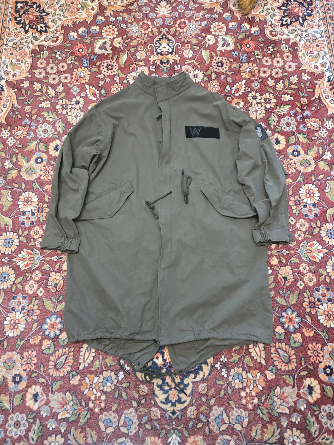 라이프워크 시그니처 로고 오버핏 야상 자켓 (M,공용)

 상품이미지1