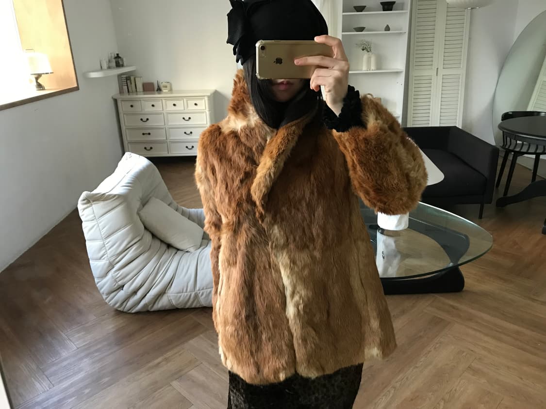 vintage fur jacket 상품이미지1