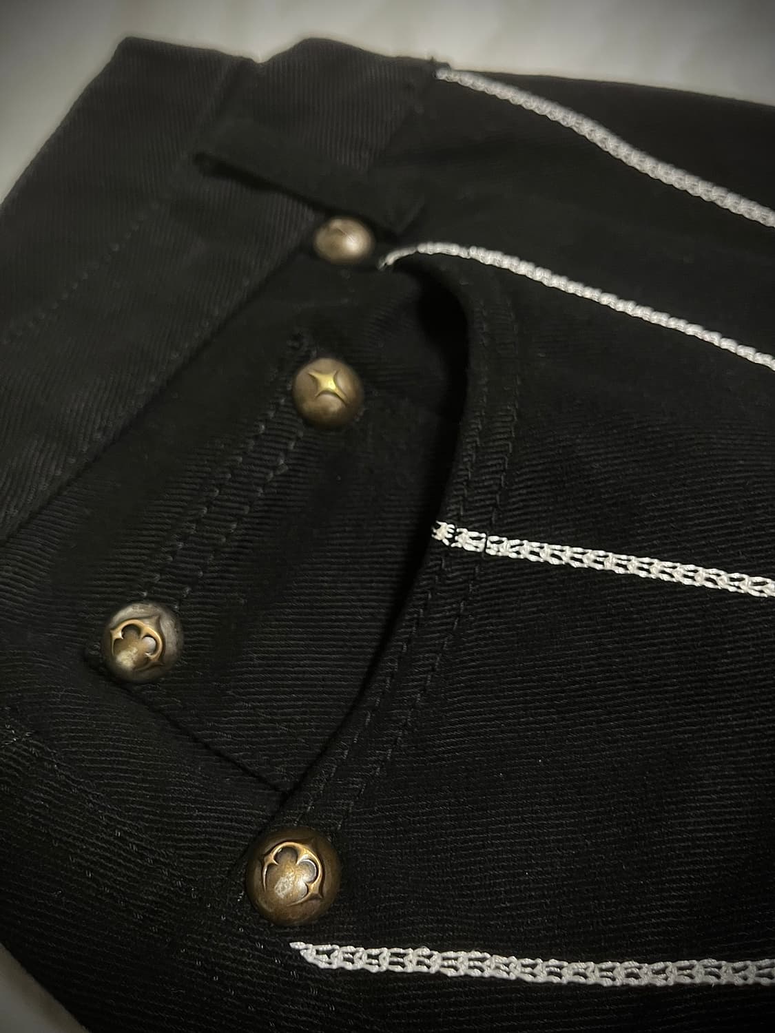 Thug Club chain stitch denim pants 상품이미지5