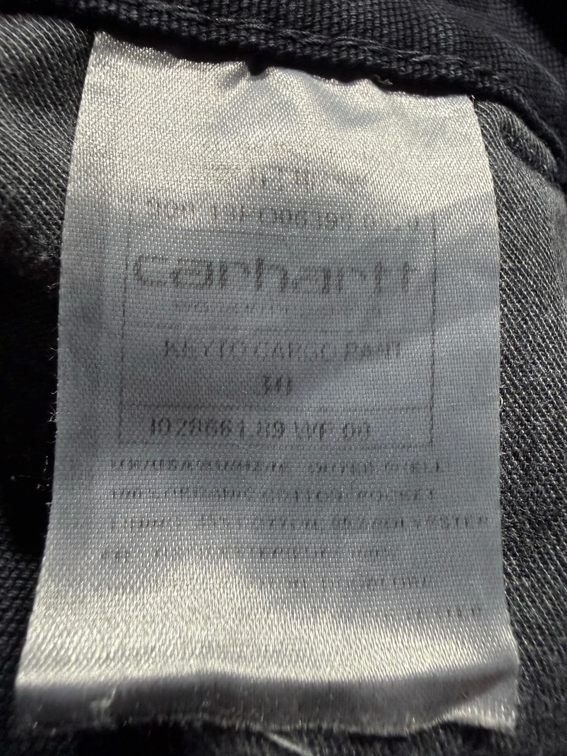 Carhartt wip 칼하트 워시드 카고팬츠 상품이미지7