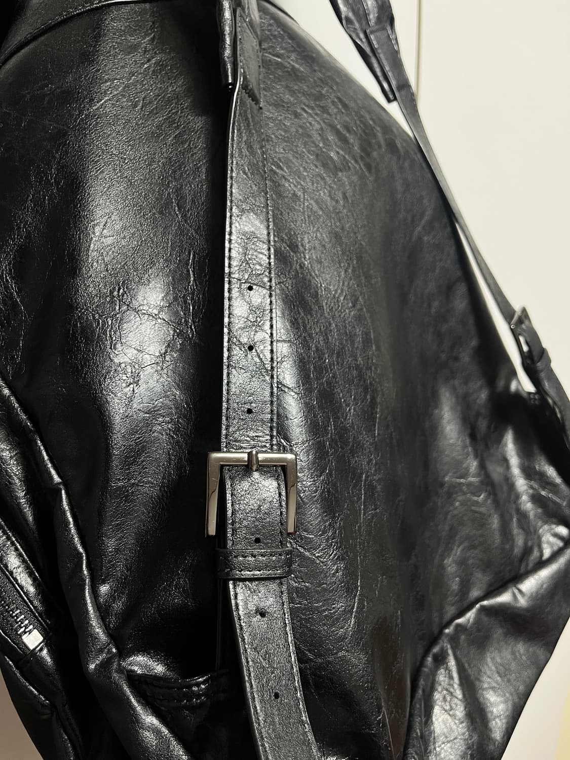 트리밍버드 레더백팩 상품이미지4