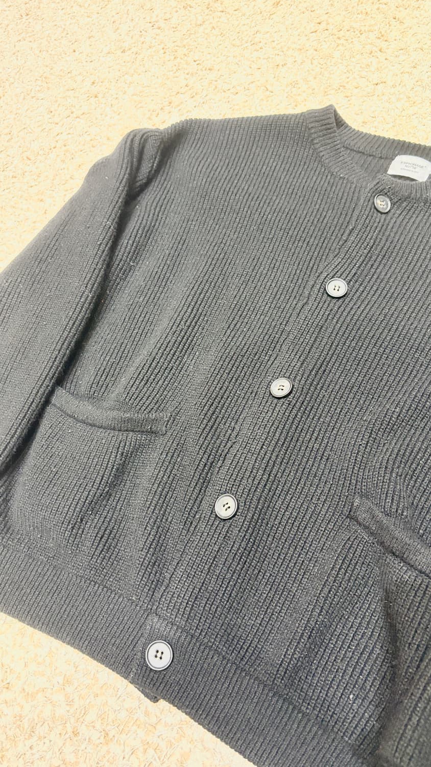 (택포) 에스피오나지 블랙 가디건 L 상품이미지3