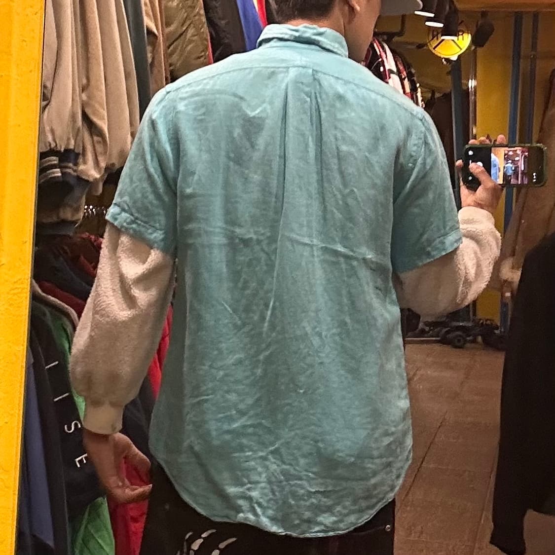 [HI] 폴로 랄프로렌 반팔셔츠 스카이블루 상품이미지5