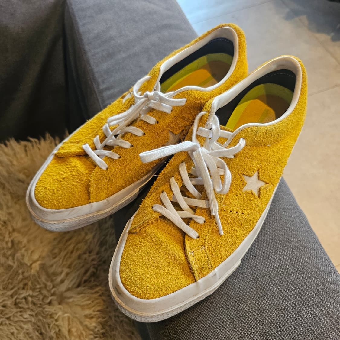 270 컨버스 원스타 스웨이드 머스타드 상품이미지1