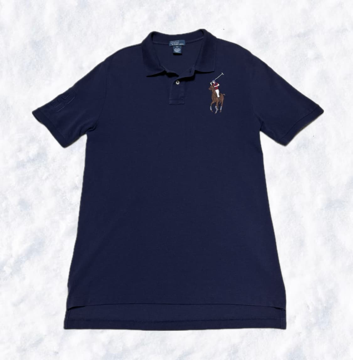 폴로 랄프로렌 빅포니 네이비 반팔 상품이미지1