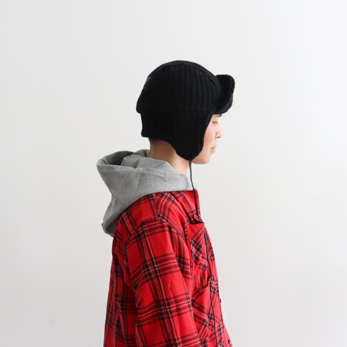 South2 west8 Knit bomber cap 남2서8 이어플랩 상품이미지3
