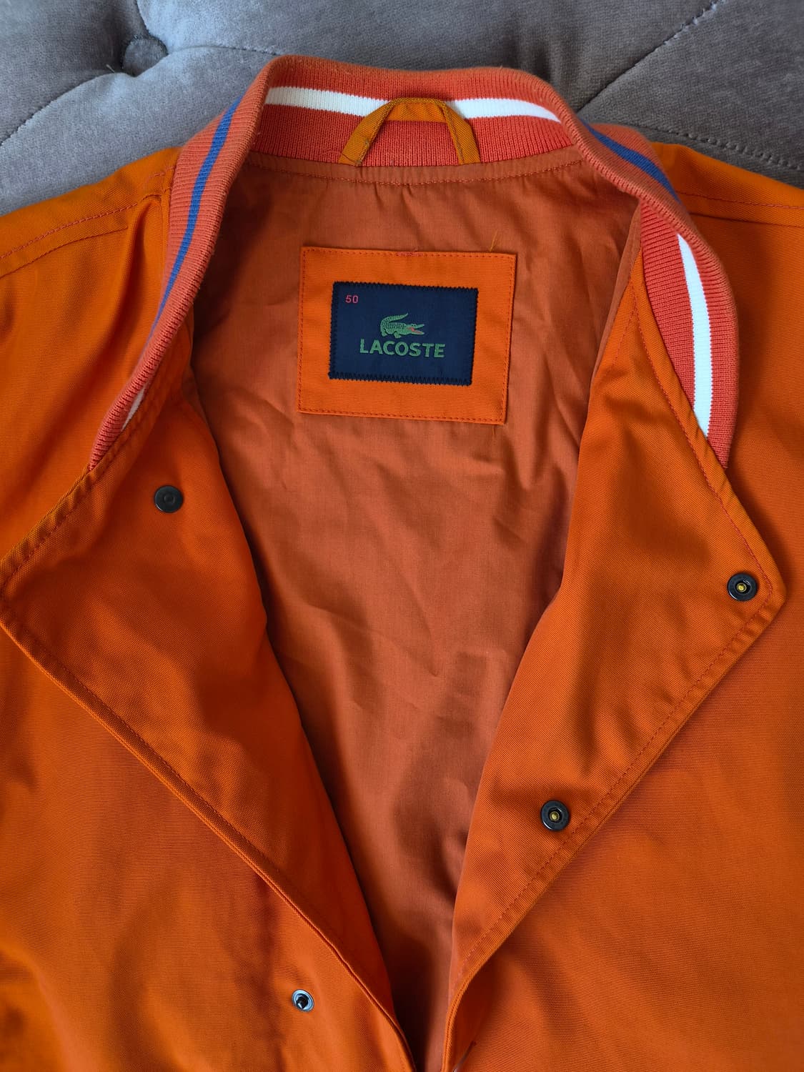 라코스테 남성 바시티스테디움블루종자켓 50사이즈 상품이미지7