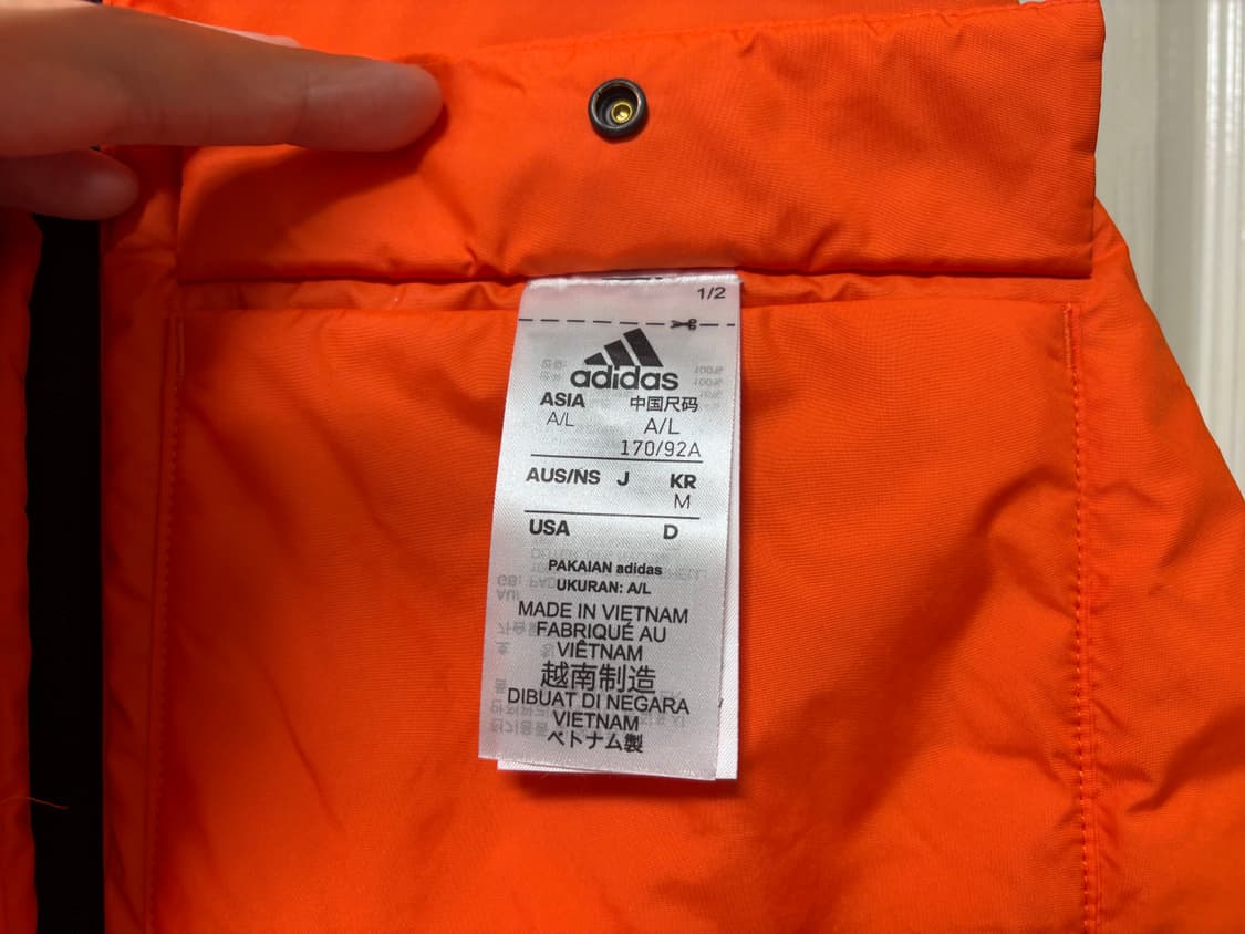 아디다스 러닝 패딩 보온 베스트 양면 상품이미지9