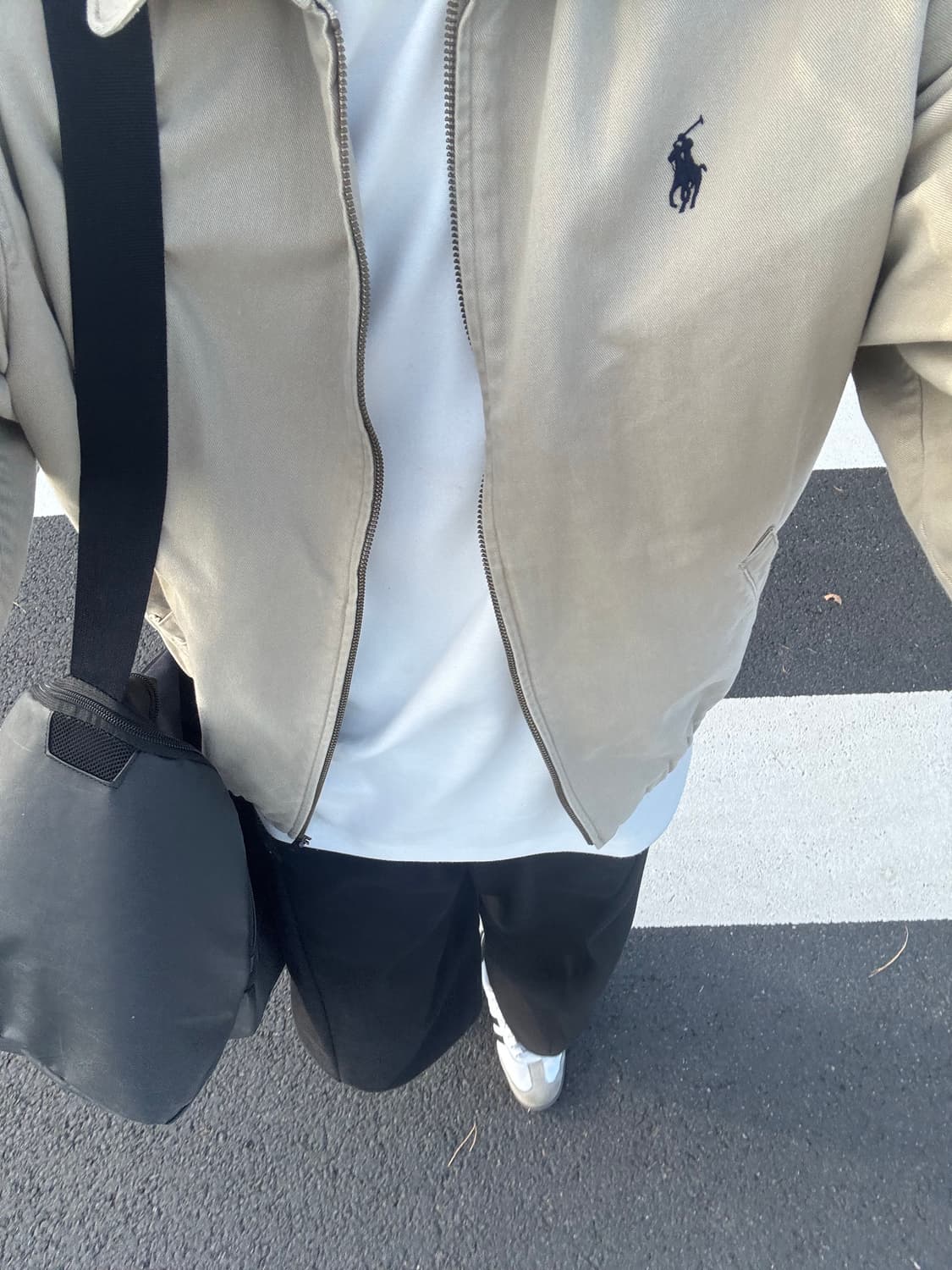 폴로 랄프로렌 빅 재킷 베이지색 상품이미지3