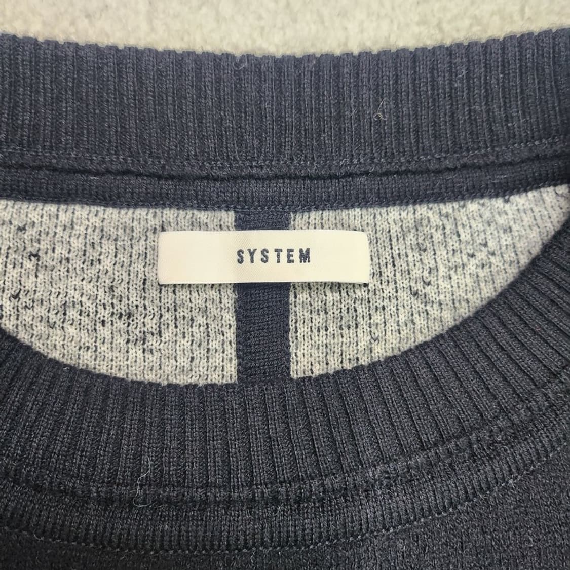 SYSTEM HOMME 모 니트 맨투맨 Men 90F 상품이미지4