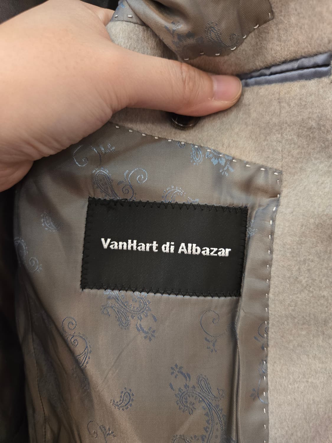 ​반하트 디 알바자르 로로피아나 100% 캐시미어 블레이저 상품이미지8