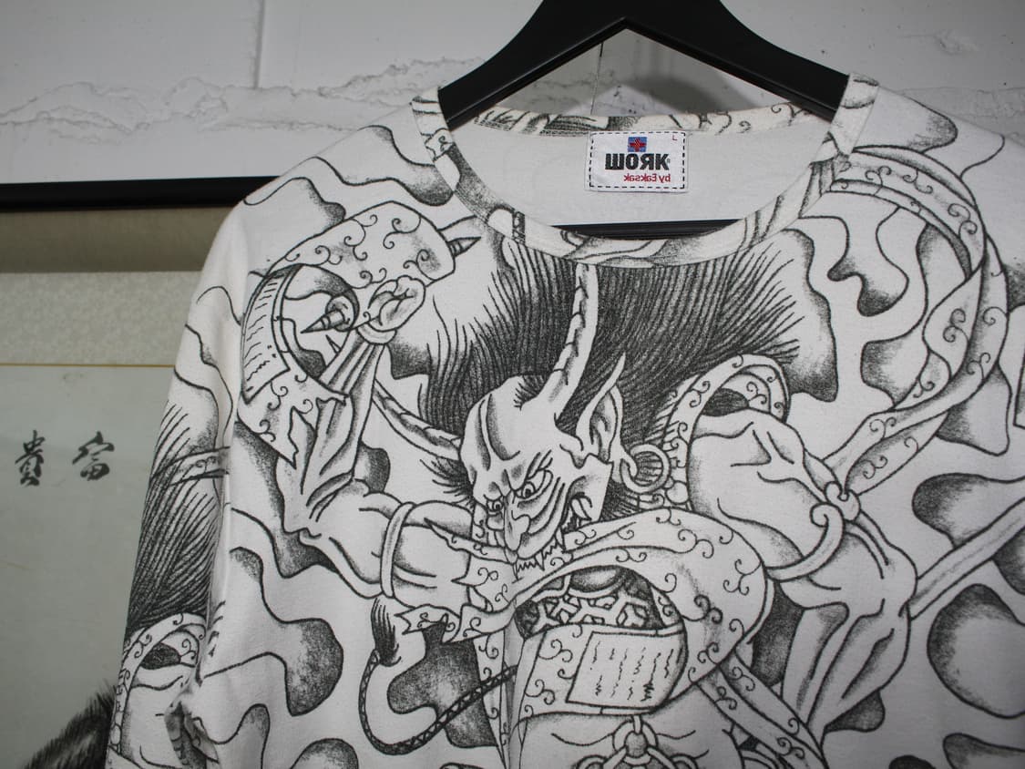 오리엔탈 오니 프린팅 롱슬리브 상품이미지3