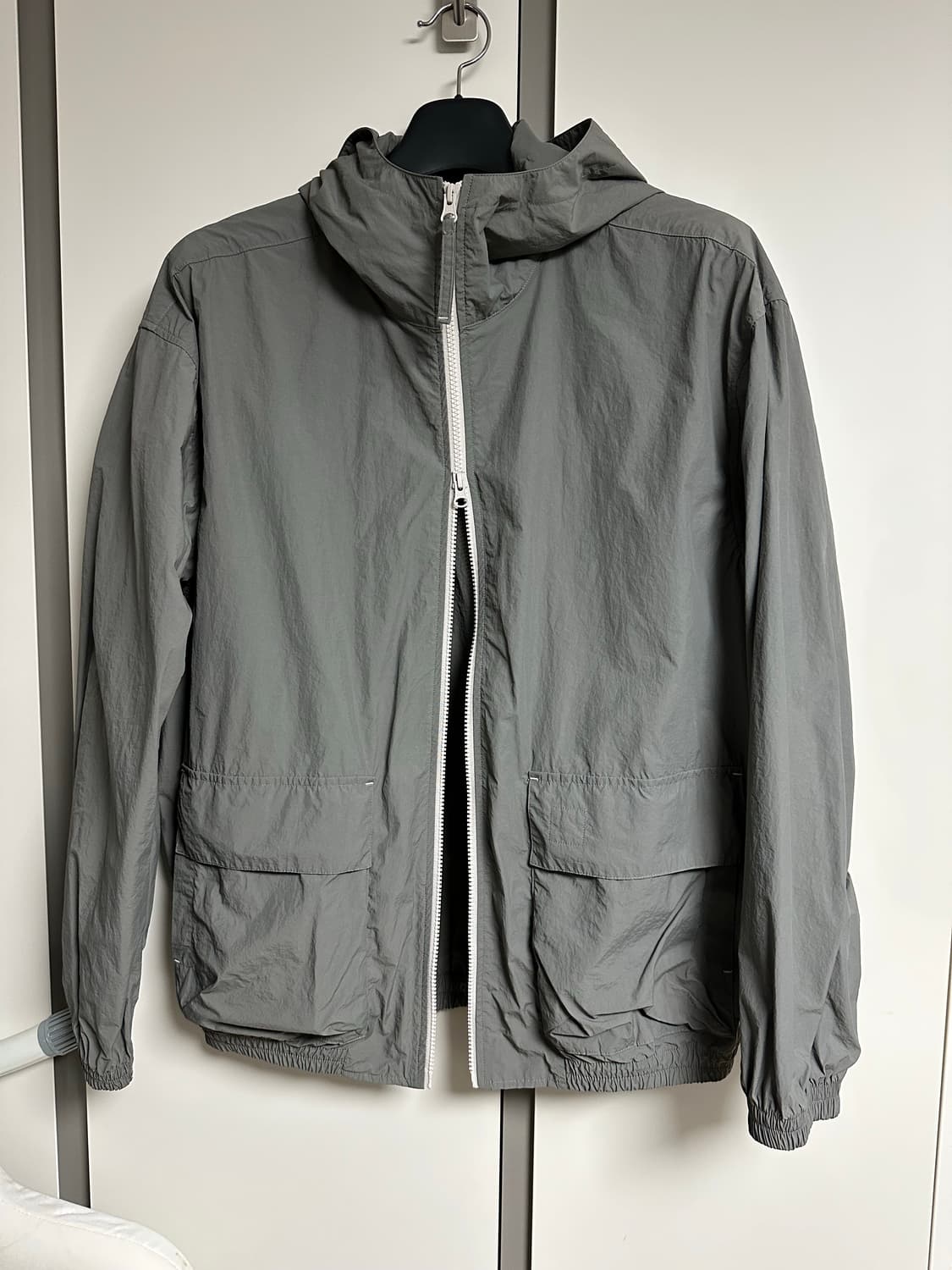 홀리선 나일론 브리즈 자켓 (다크그레이) L 상품이미지2