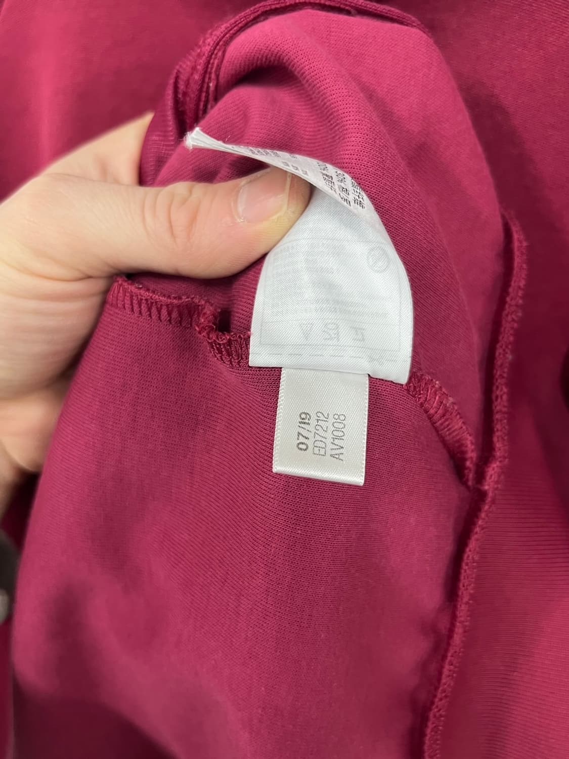 아디다스 플레임 스트라이크 버건디 트랙 져지 상품이미지6