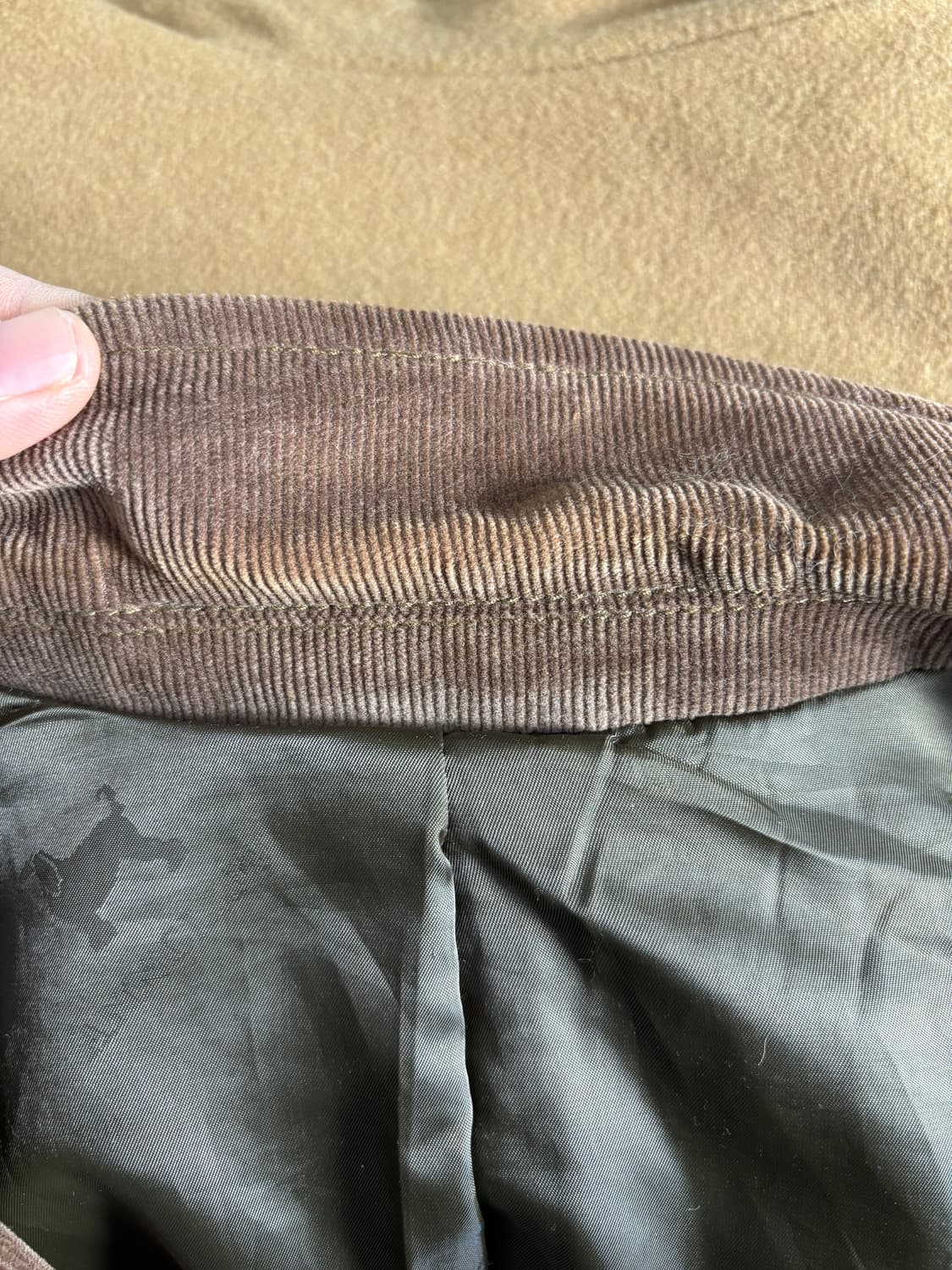 Anncliff 앤클리프 브라운 코듀로이 블레이저 상품이미지6