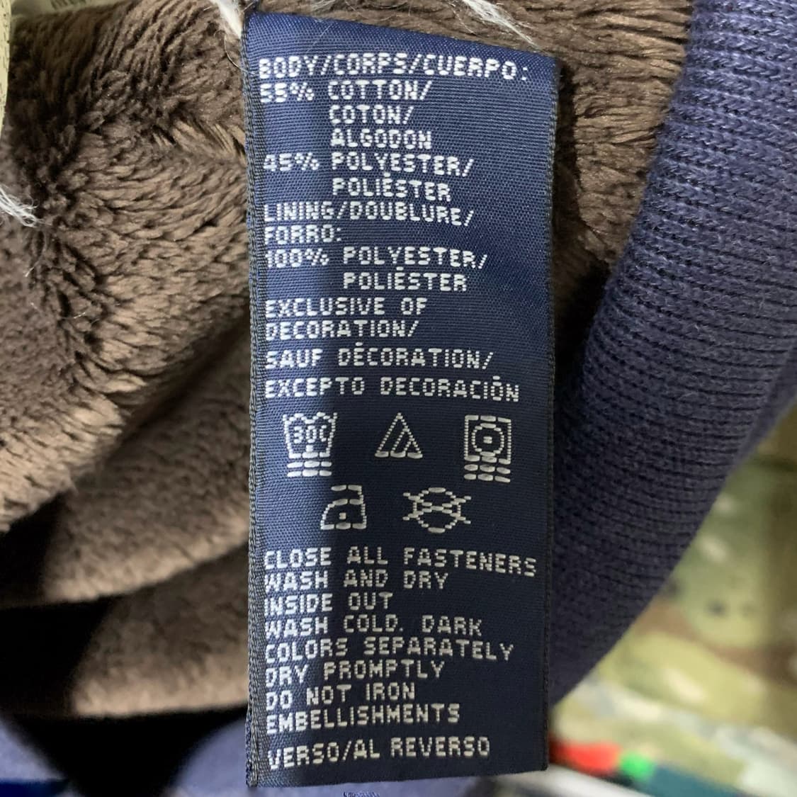 [L] 타미힐피거 플리스 집업 상품이미지5