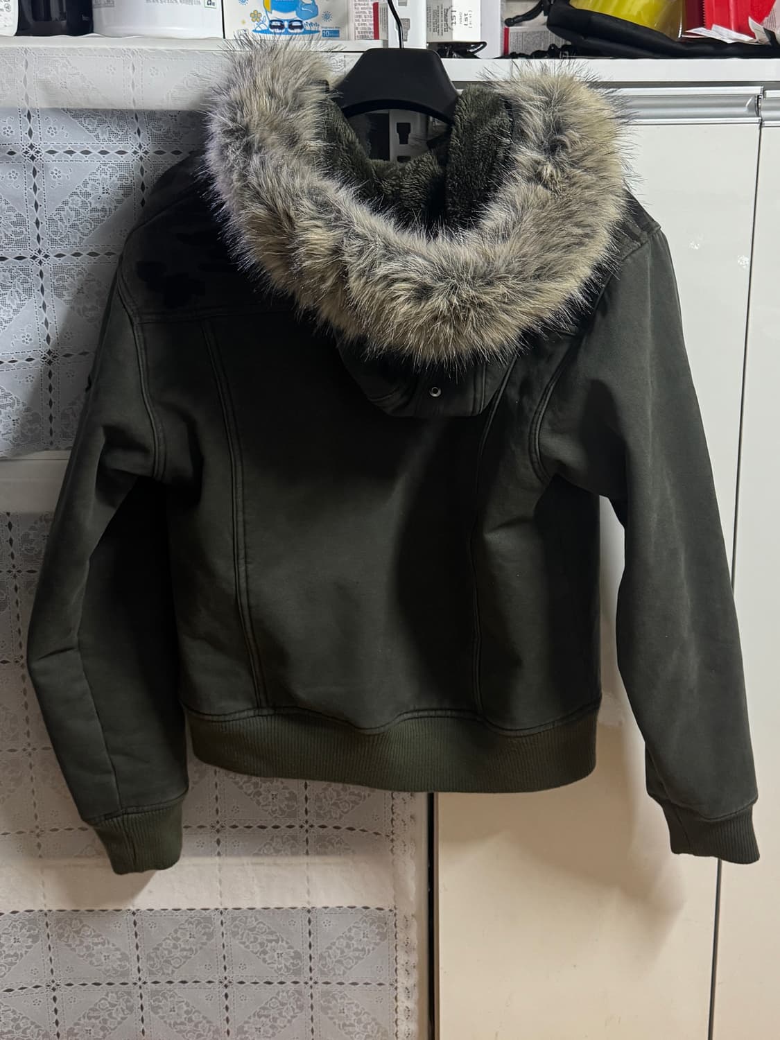 아캄 퍼 카모자켓 2사이즈 상품이미지3