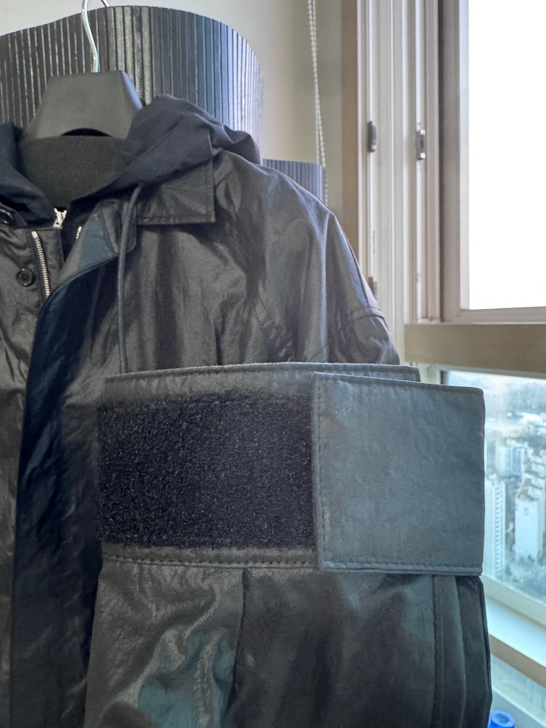 준지 나일론 후드 탈부착 바람막이 셔츠자켓 상품이미지4