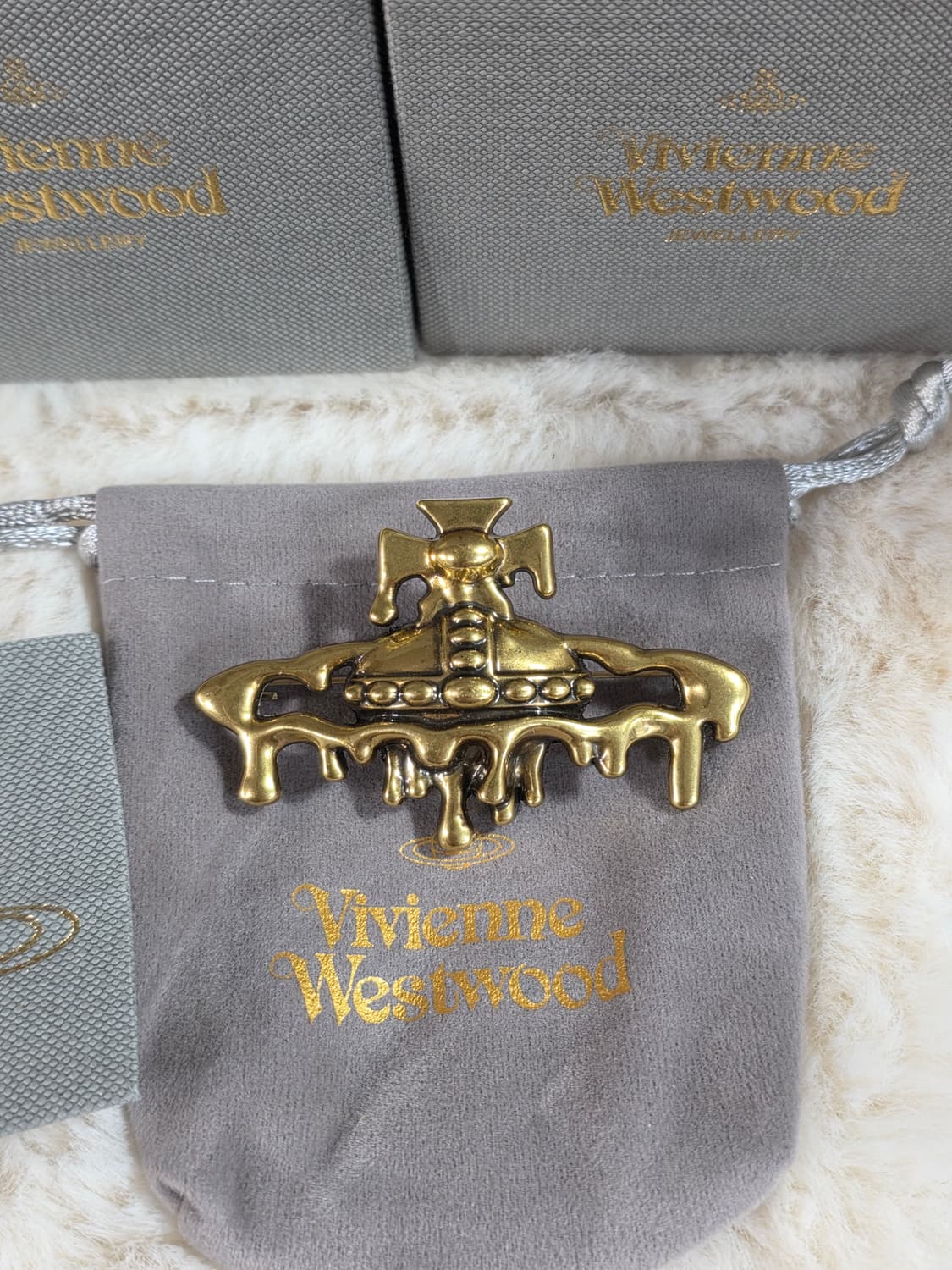 빈티지 유령 엔틱 비비안웨스트우드 브로치 상품이미지1