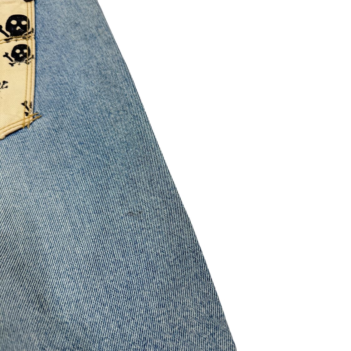 리바이스 엔지니어드 스컬 해골 Y2K 데님 반바지 34 상품이미지5
