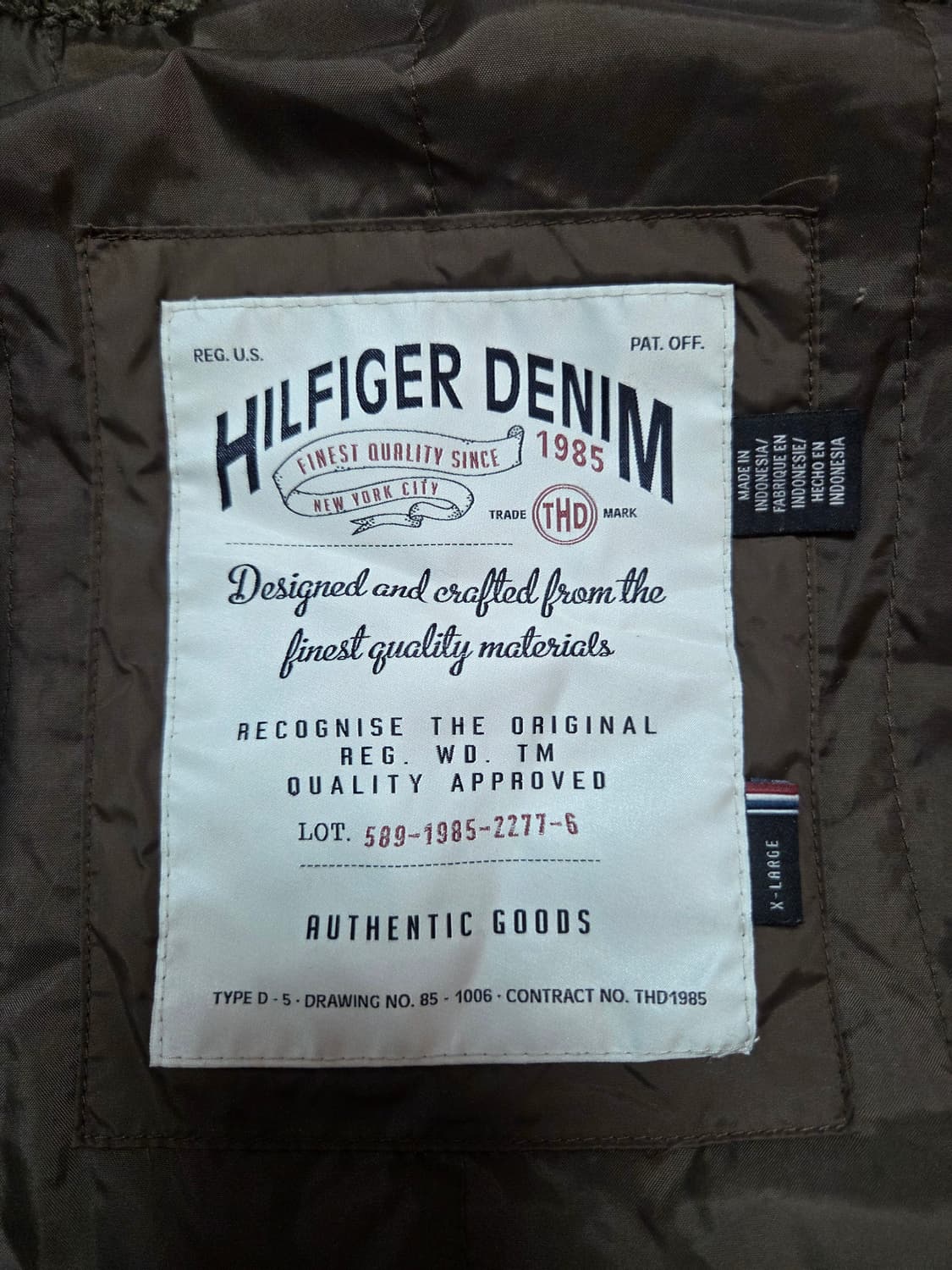 타미힐피거 패딩조끼105 상품이미지8