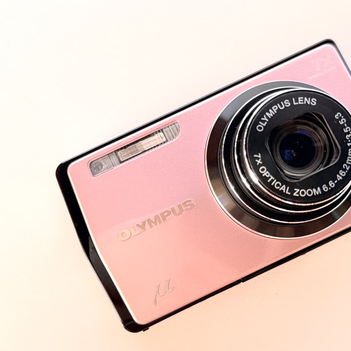 🍓풀박스/미사용🍓올림푸스 뮤7000 딸기우유 핑크 빈티지디카 상품이미지5