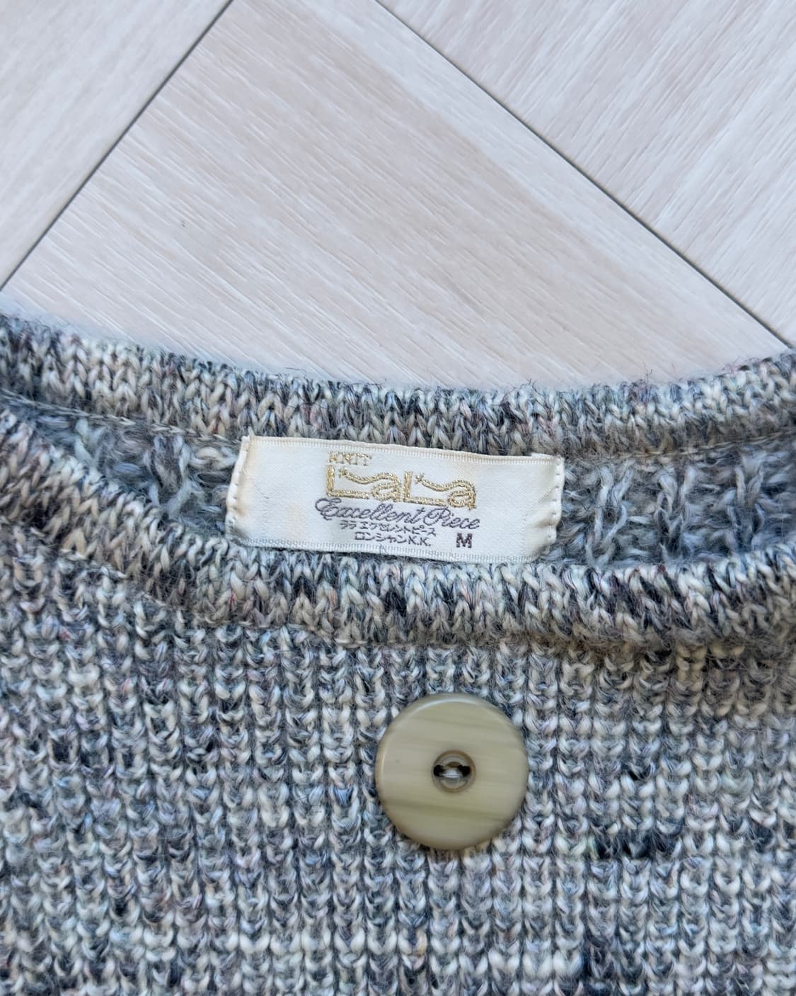 [Vintage] Botton Wool Knit 상품이미지4