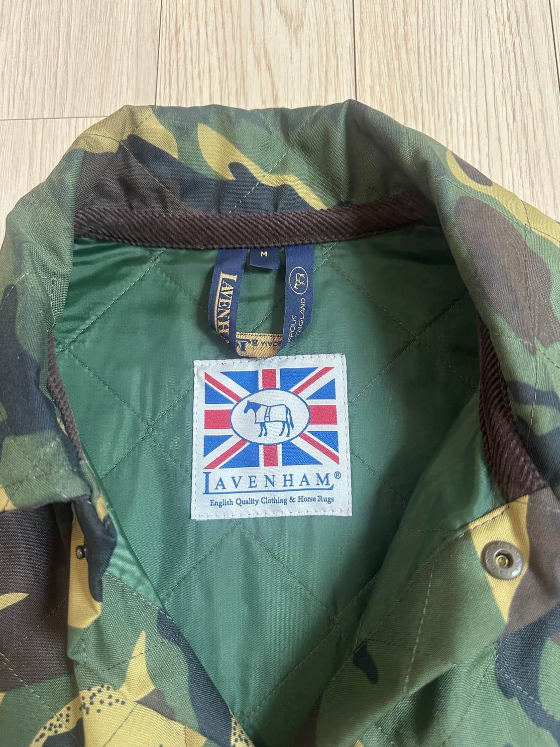 Lavenham 카모 퀄팅 자켓 상품이미지2