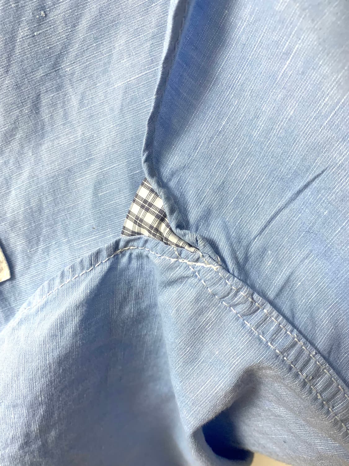 준야와타나베 맨 패츠워크 셔츠 상품이미지6