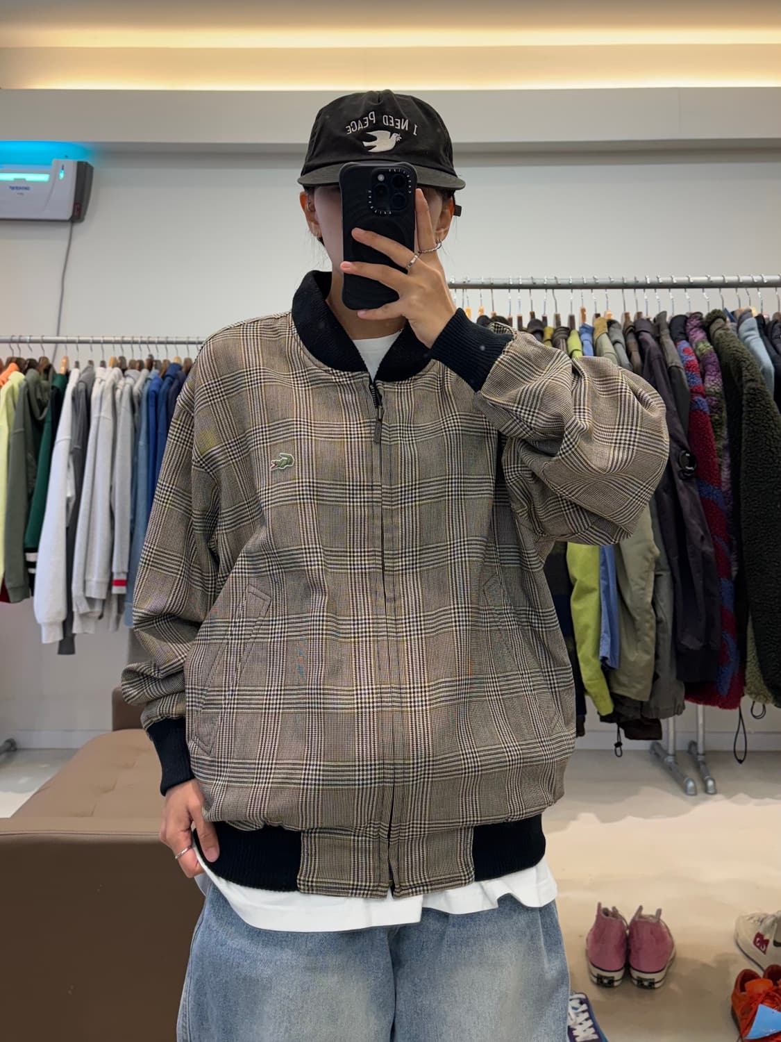 라코스테 리버시블 블루종 자켓 상품이미지5