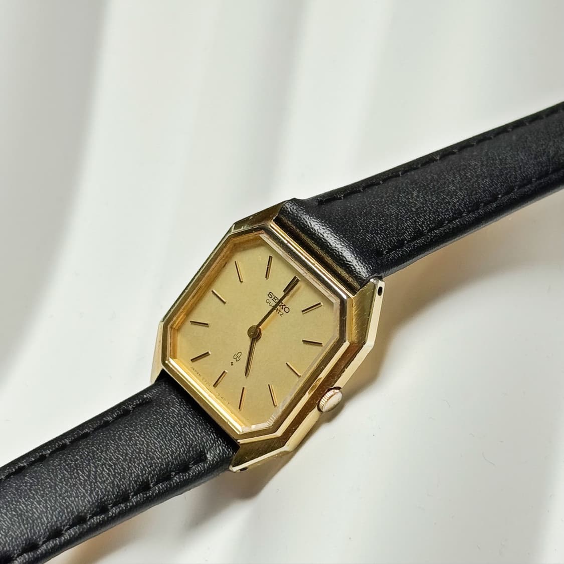 80's90's 세이코 빈티지 골드 옥타곤 클래식 워치 상품이미지8