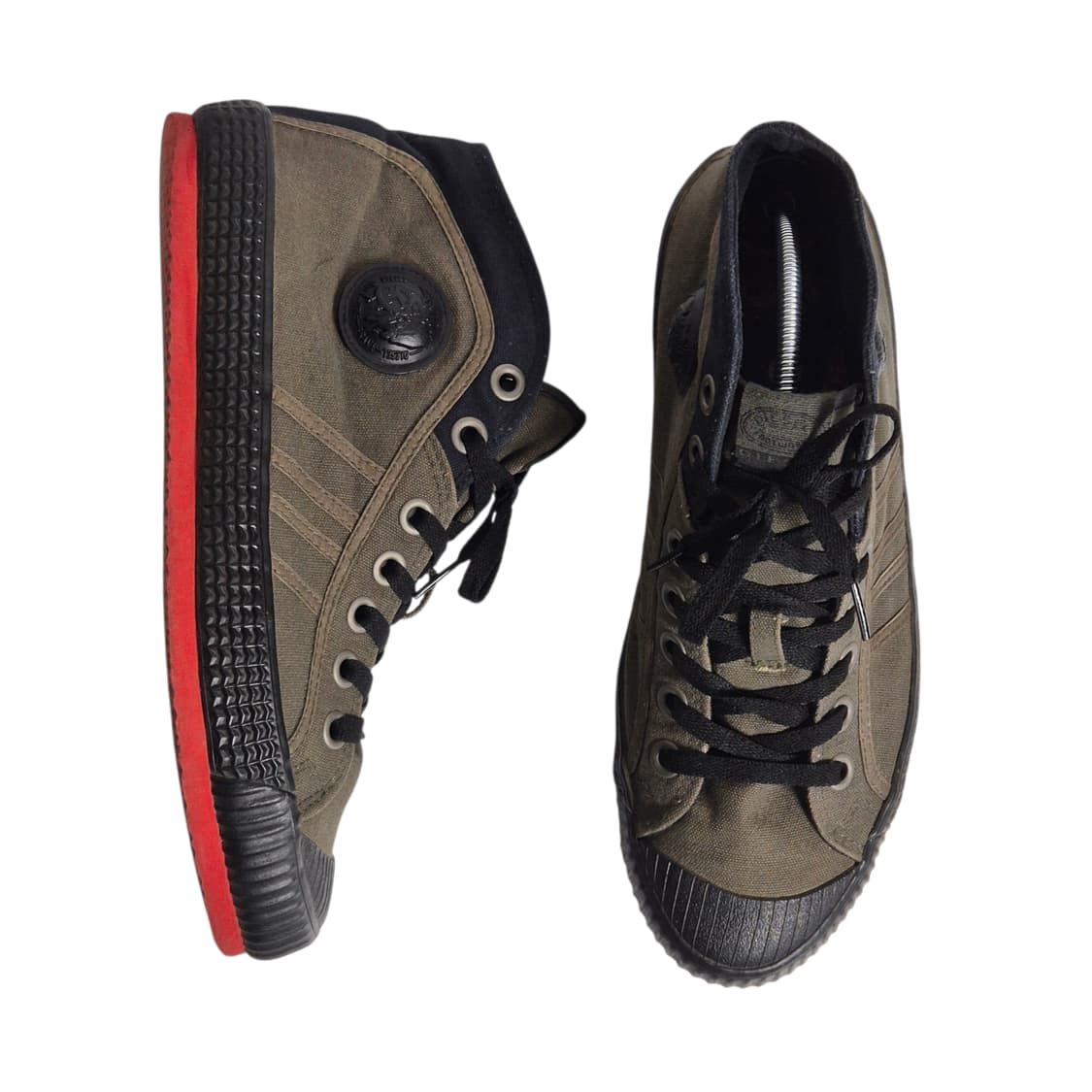 275-280) DIESEL 디젤 아카이브 캔버스 하이 스니커즈 상품이미지6