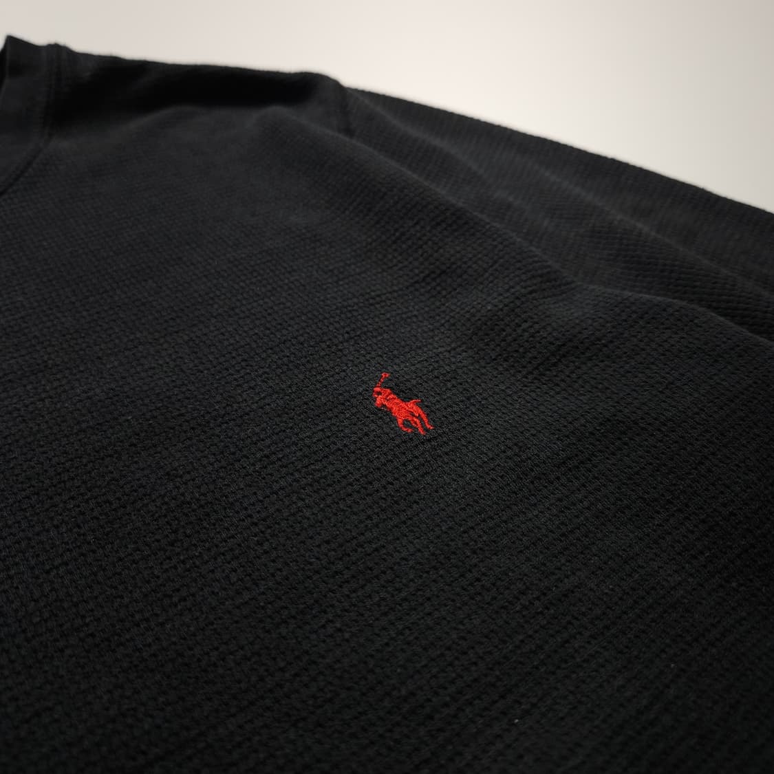 폴로 랄프로렌 신형 포니 와플 티셔츠 (S) 상품이미지3